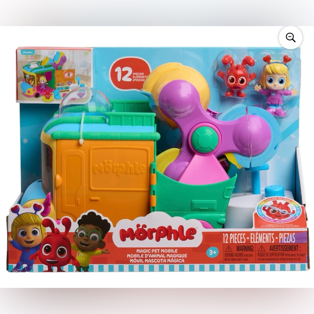 Morphle Magic Pet Mobile Playset, Kids Toys for Ages 3 up